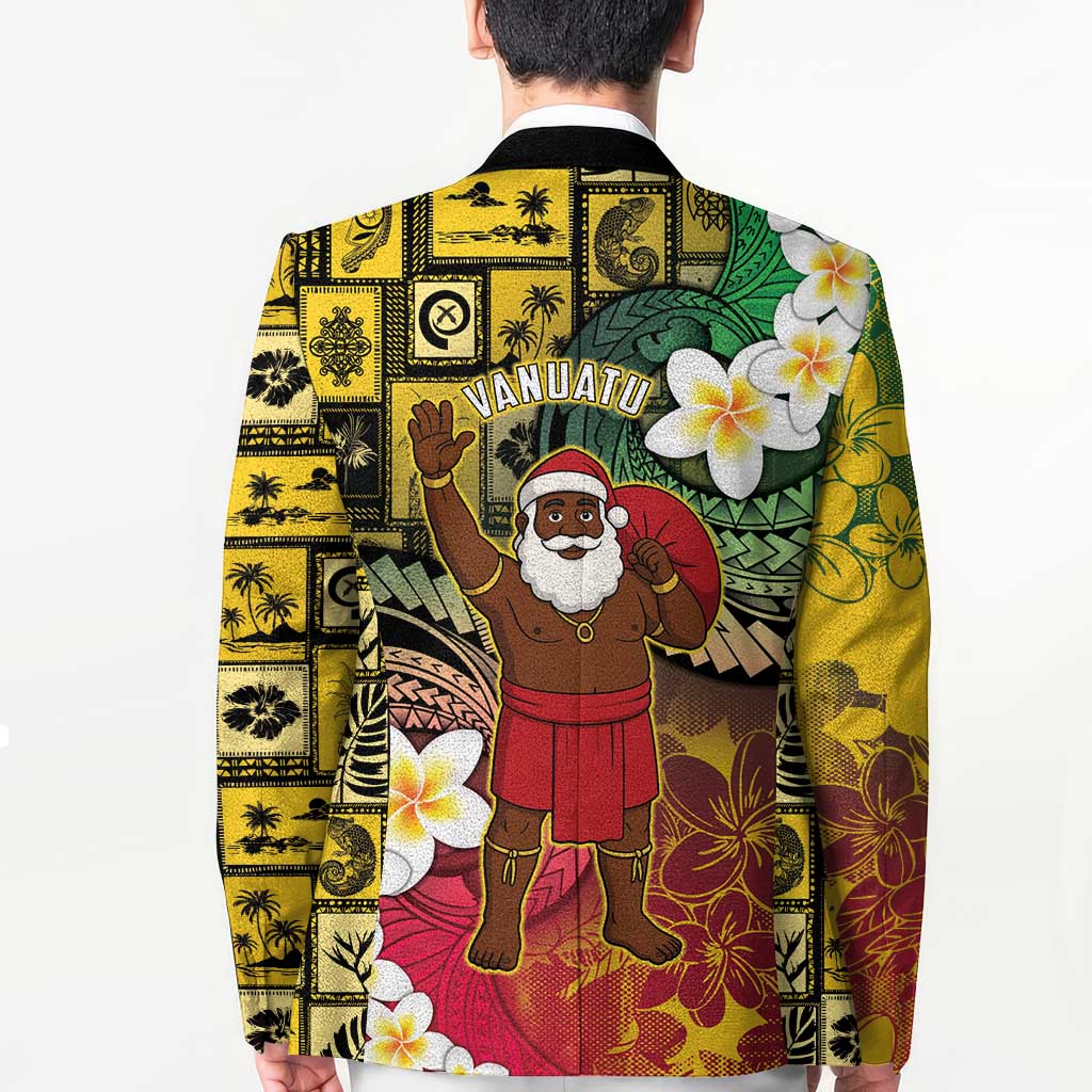 Vanuatu Christmas Blazer Ni-Van Santa Retro Style - Polynesian Pride