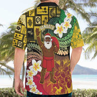 Vanuatu Christmas Hawaiian Shirt Ni-Van Santa Retro Style - Polynesian Pride