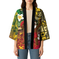 Vanuatu Christmas Kimono Ni-Van Santa Retro Style - Polynesian Pride