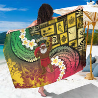 Vanuatu Christmas Sarong Ni-Van Santa Retro Style - Polynesian Pride