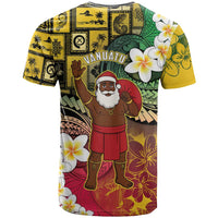 Vanuatu Christmas T Shirt Ni-Van Santa Retro Style - Polynesian Pride