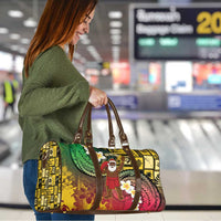 Vanuatu Christmas Travel Bag Ni-Van Santa Retro Style - Polynesian Pride