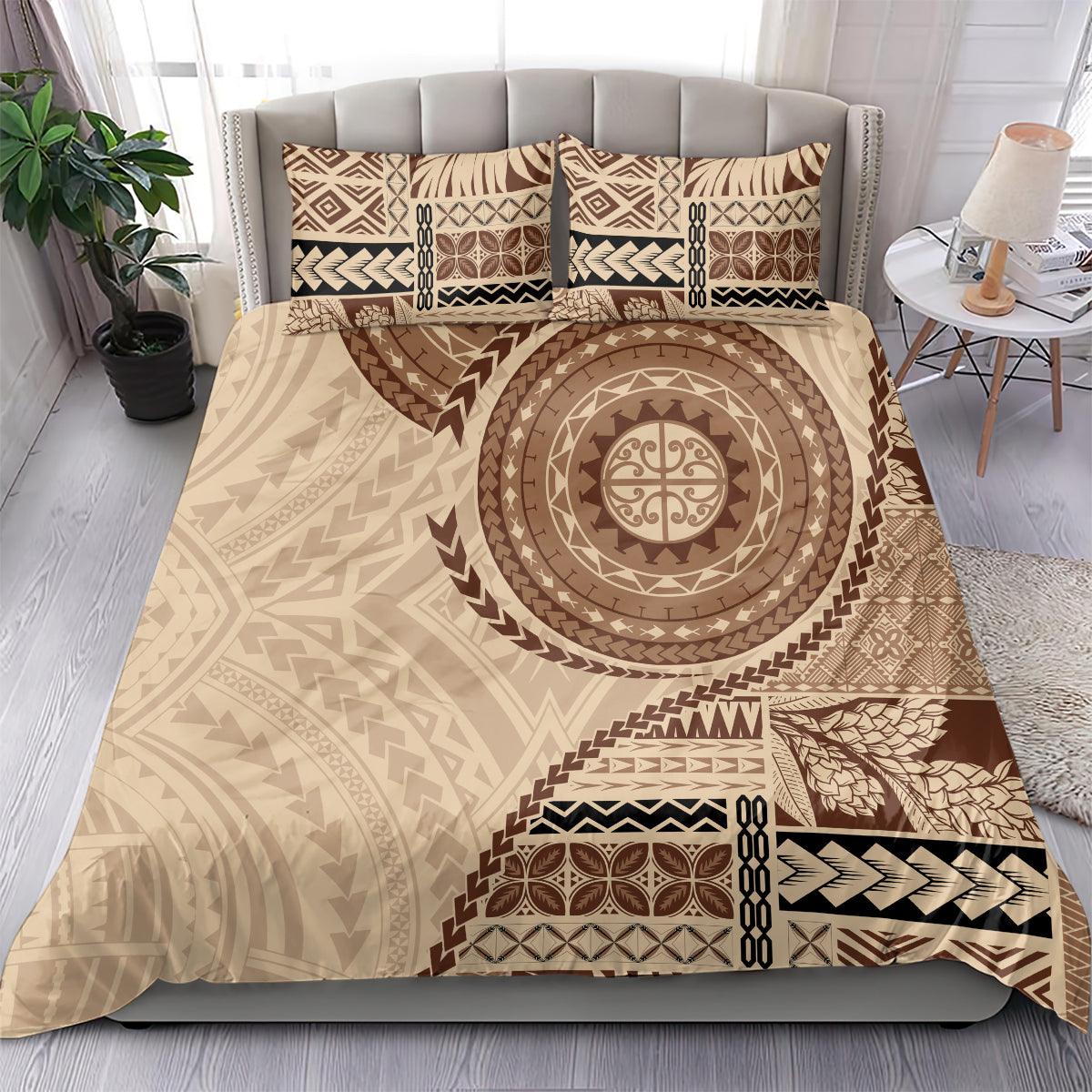 Samoa Siapo Pattern Simple Style Bedding Set LT05 - Polynesian Pride