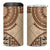 Samoa Siapo Pattern Simple Style 4 in 1 Can Cooler Tumbler