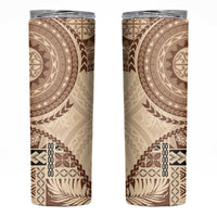 Samoa Siapo Pattern Simple Style Skinny Tumbler