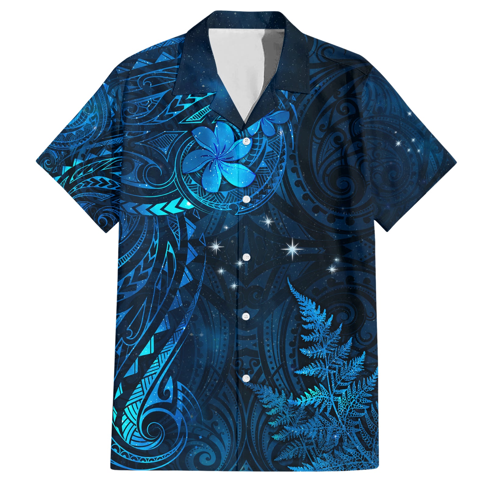 New Zealand Matariki Hawaiian Shirt Maori New Year LT05 Blue - Polynesian Pride