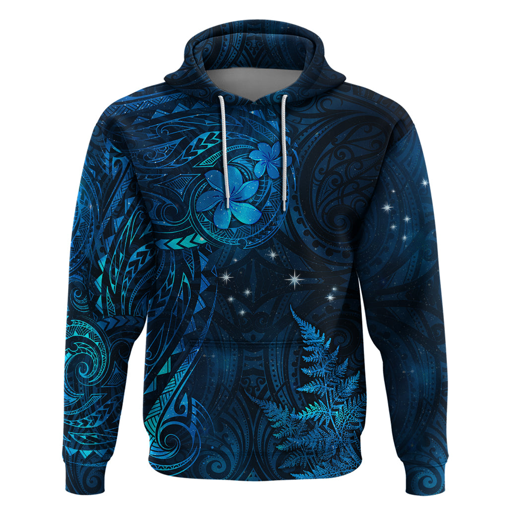 New Zealand Matariki Hoodie Maori New Year LT05 Pullover Hoodie Blue - Polynesian Pride