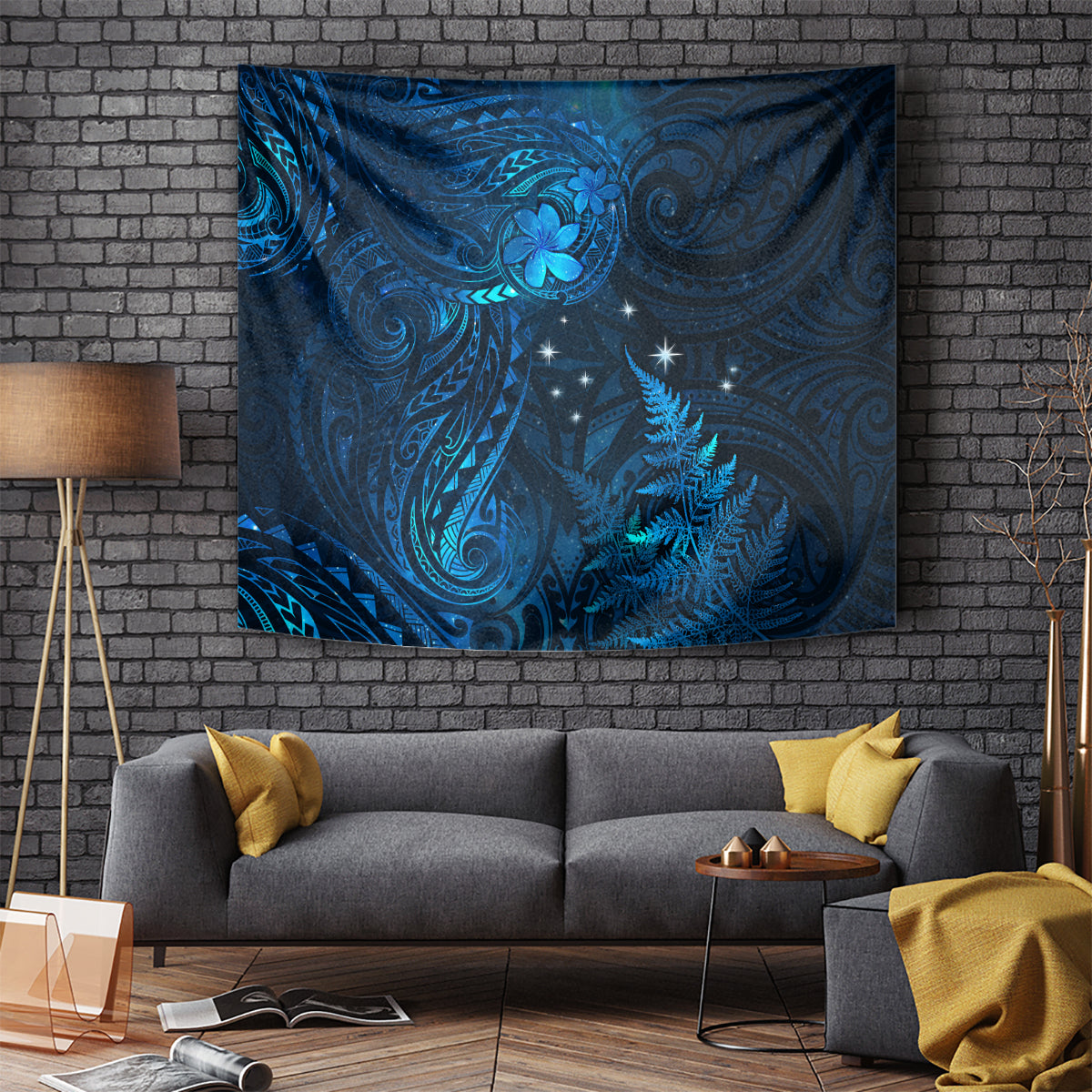 New Zealand Matariki Tapestry Maori New Year LT05 - Polynesian Pride