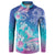 Polynesia Sea Turtle Couple Button Sweatshirt Love Is Life