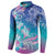 Polynesia Sea Turtle Couple Button Sweatshirt Love Is Life