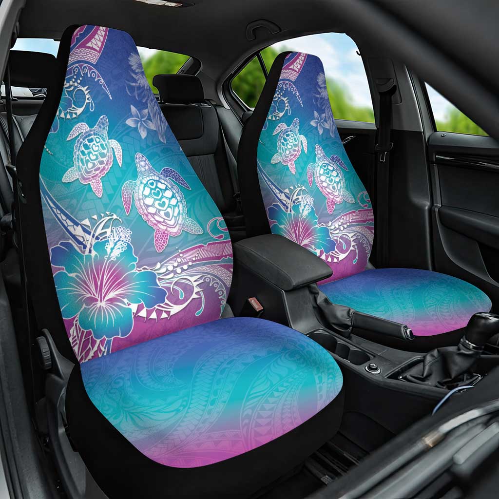 Polynesia Sea Turtle Couple Car Seat Cover Love Is Life