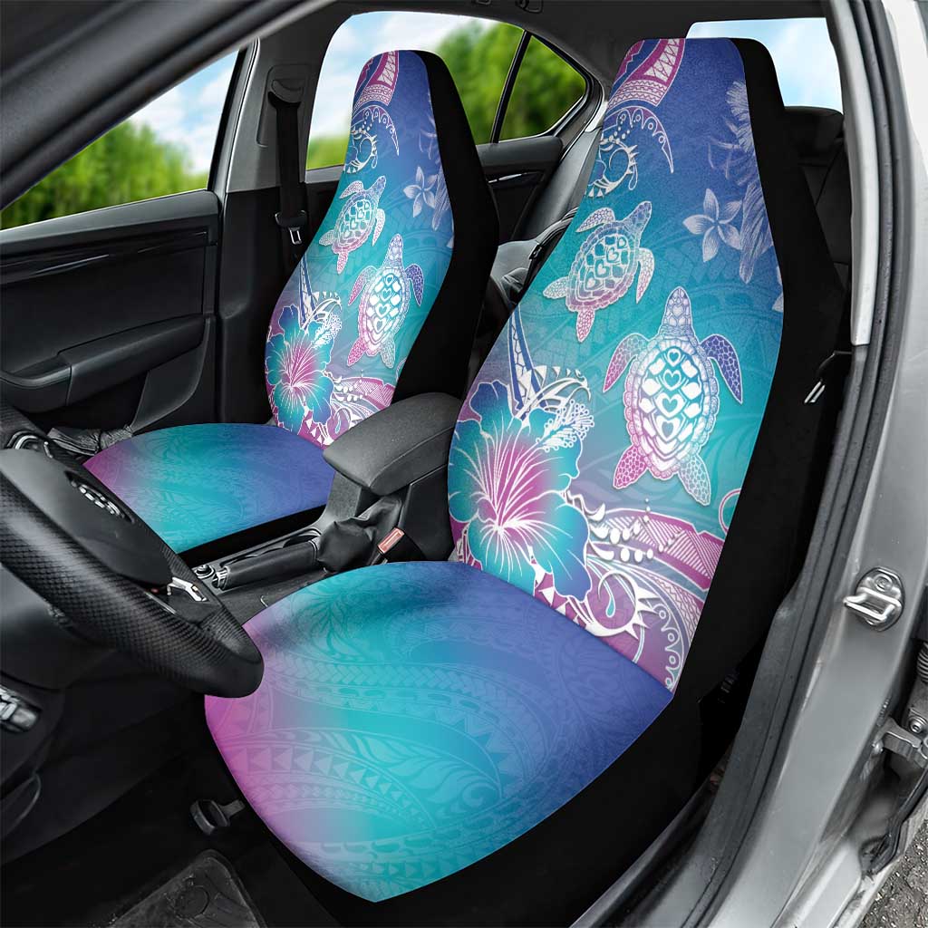 Polynesia Sea Turtle Couple Car Seat Cover Love Is Life