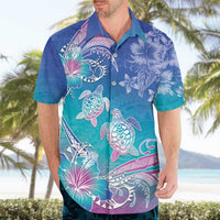 Polynesia Sea Turtle Couple Hawaiian Shirt Love Is Life