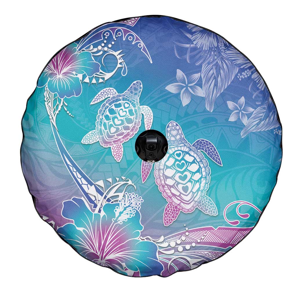 Polynesia Sea Turtle Couple Spare Tire Cover Love Is Life
