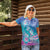Polynesia Sea Turtle Couple Women Polo Shirt Love Is Life