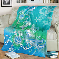 Polynesia Sea Turtle Couple Blanket I Am Turtley In Love With You