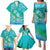 Polynesia Sea Turtle Couple Family Matching Puletasi and Hawaiian Shirt I Am Turtley In Love With You