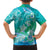 Polynesia Sea Turtle Couple Family Matching Tank Maxi Dress and Hawaiian Shirt I Am Turtley In Love With You