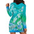 Polynesia Sea Turtle Couple Hoodie Dress I Am Turtley In Love With You