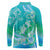 Polynesia Sea Turtle Couple Long Sleeve Polo Shirt I Am Turtley In Love With You