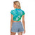 Polynesia Sea Turtle Couple Raglan Cropped T Shirt I Am Turtley In Love With You