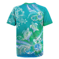Polynesia Sea Turtle Couple Rugby Jersey I Am Turtley In Love With You