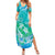 Polynesia Sea Turtle Couple Summer Maxi Dress I Am Turtley In Love With You