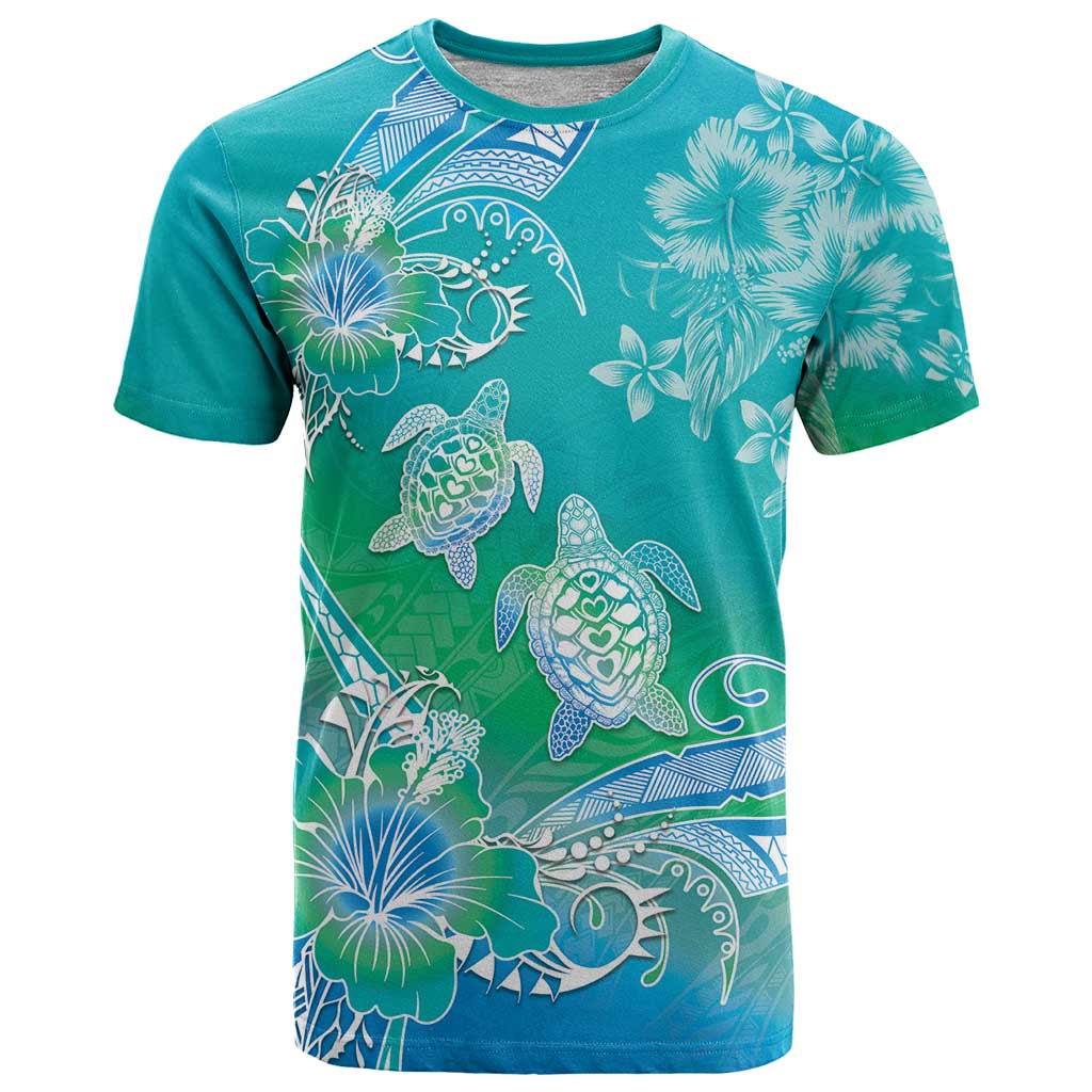 Polynesia Sea Turtle Couple T Shirt I Am Turtley In Love With You