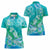 Polynesia Sea Turtle Couple Women Polo Shirt I Am Turtley In Love With You
