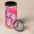 Polynesia Sea Turtle Couple 4 in 1 Can Cooler Tumbler One Soul One Love