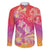 Polynesia Sea Turtle Couple Family Matching Puletasi and Hawaiian Shirt One Soul One Love
