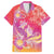 Polynesia Sea Turtle Couple Family Matching Short Sleeve Bodycon Dress and Hawaiian Shirt One Soul One Love