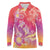 Polynesia Sea Turtle Couple Long Sleeve Polo Shirt One Soul One Love