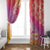 Polynesia Sea Turtle Couple Window Curtain One Soul One Love
