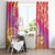 Polynesia Sea Turtle Couple Window Curtain One Soul One Love