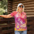 Polynesia Sea Turtle Couple Women Polo Shirt One Soul One Love