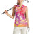 Polynesia Sea Turtle Couple Women Sleeveless Polo Shirt One Soul One Love