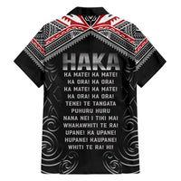 New Zealand Aotearoa Family Matching Off Shoulder Short Dress and Hawaiian Shirt Traditional Kapa Haka