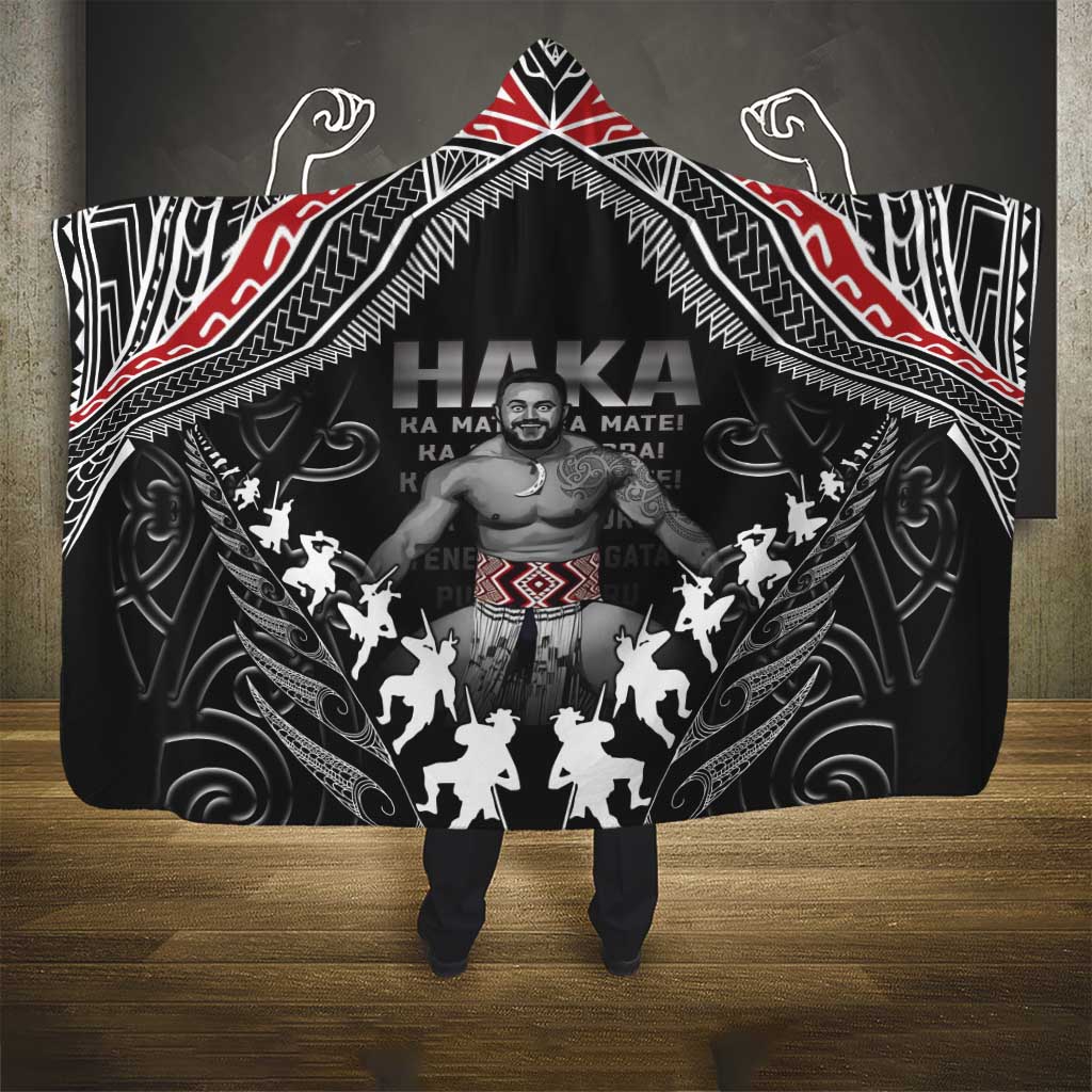 New Zealand Aotearoa Hooded Blanket Traditional Kapa Haka