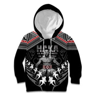 New Zealand Aotearoa Kid Hoodie Traditional Kapa Haka