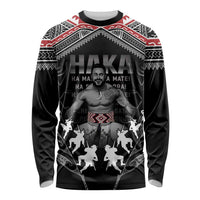 New Zealand Aotearoa Long Sleeve Shirt Traditional Kapa Haka