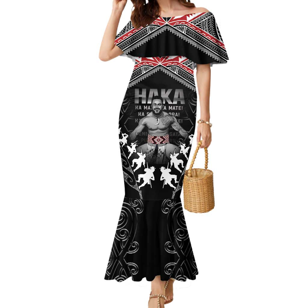 New Zealand Aotearoa Mermaid Dress Traditional Kapa Haka