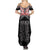 New Zealand Aotearoa Summer Maxi Dress Traditional Kapa Haka