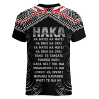 New Zealand Aotearoa Women V-Neck T-Shirt Traditional Kapa Haka LT05 - Polynesian Pride