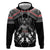New Zealand Aotearoa Zip Hoodie Traditional Kapa Haka