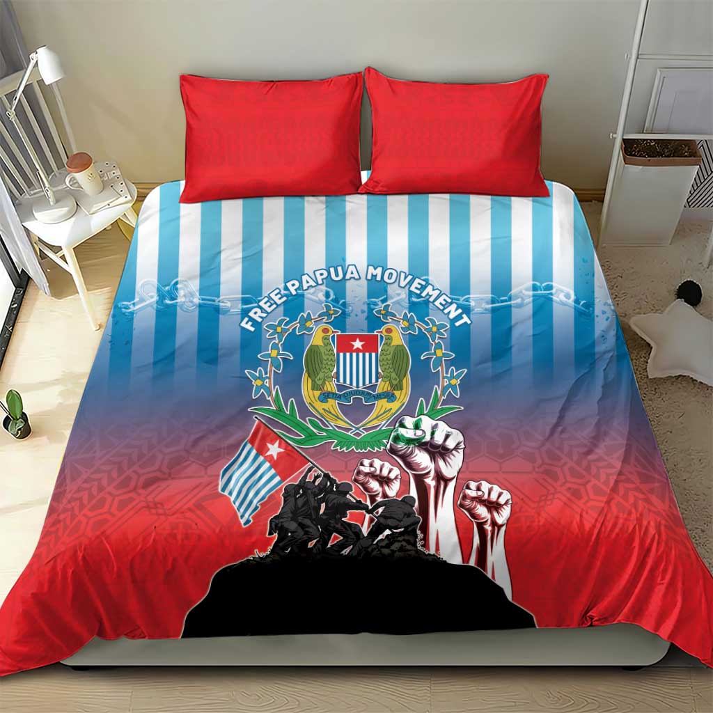 Free West Papua Bedding Set One People One Soul Unique Style - Polynesian Pride