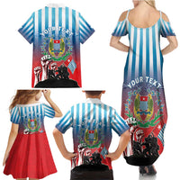 Personalised Free West Papua Family Matching Summer Maxi Dress and Hawaiian Shirt One People One Soul Unique Style LT05 - Polynesian Pride