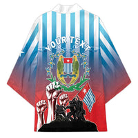 Personalised Free West Papua Kimono One People One Soul Unique Style - Polynesian Pride