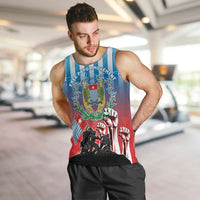 Personalised Free West Papua Men Tank Top One People One Soul Unique Style - Polynesian Pride