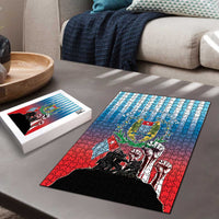 Free West Papua Puzzle One People One Soul Unique Style - Polynesian Pride